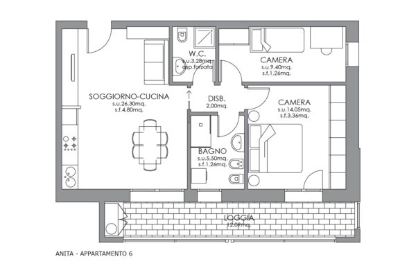 Residence Anita - appartamento 6 - Lovat-Costruzioni